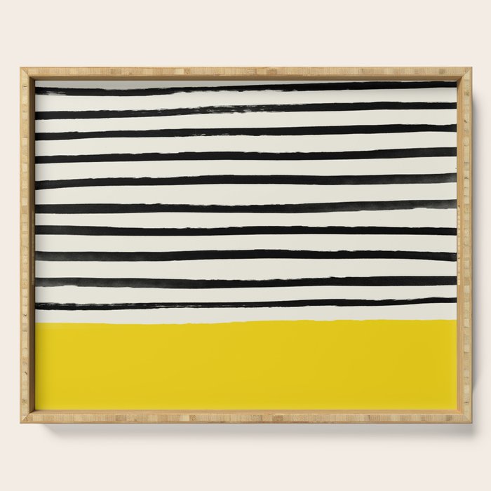 Sunshine x Stripes Serving Tray Gallery Image 1