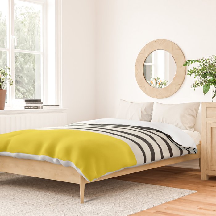 Sunshine x Stripes Duvet Cover Gallery Image 2