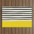 Sunshine x Stripes Outdoor Rug Gallery Image 1