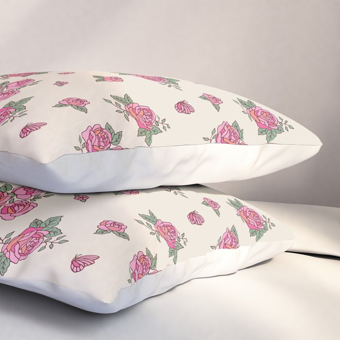 Rose Pillow Sham Gallery Image 3