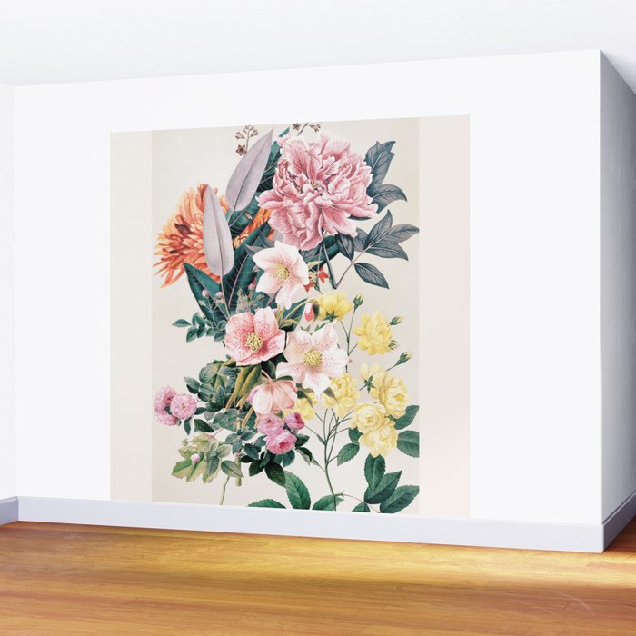 Garden Flowers 11 Wall Mural Gallery Image 2