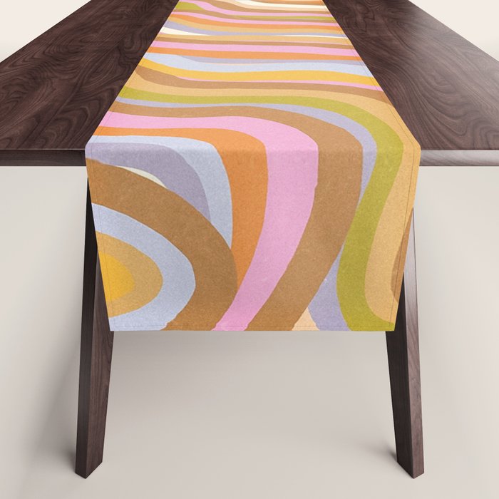Liquid Marble Table Runner Gallery Image 1