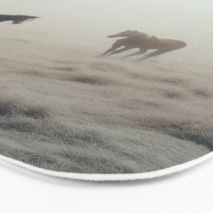 Horses in the Mist I Bath Mat Gallery Image 3