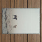 Horses in the Mist I Outdoor Rug Gallery Image 1
