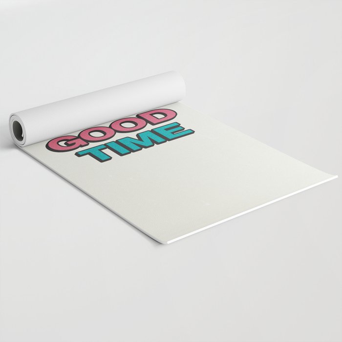 Now Is A Good Time Yoga Mat Gallery Image 2