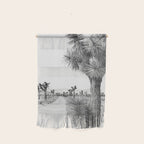 Black and White Cactus - Joshua Tree Wall Hanging Gallery Image 1