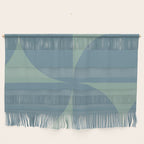 Bauhaus Mid Century Modern Geometric V Wall Hanging Gallery Image 1