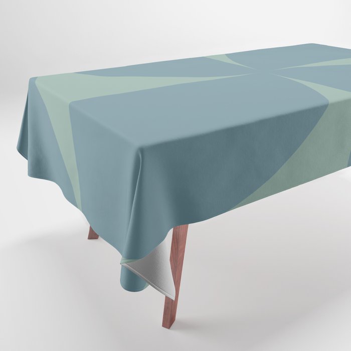 Bauhaus Mid Century Modern Geometric V Tablecloth Gallery Image 1