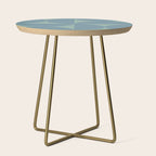 Bauhaus Mid Century Modern Geometric V Side Table Gallery Image 1