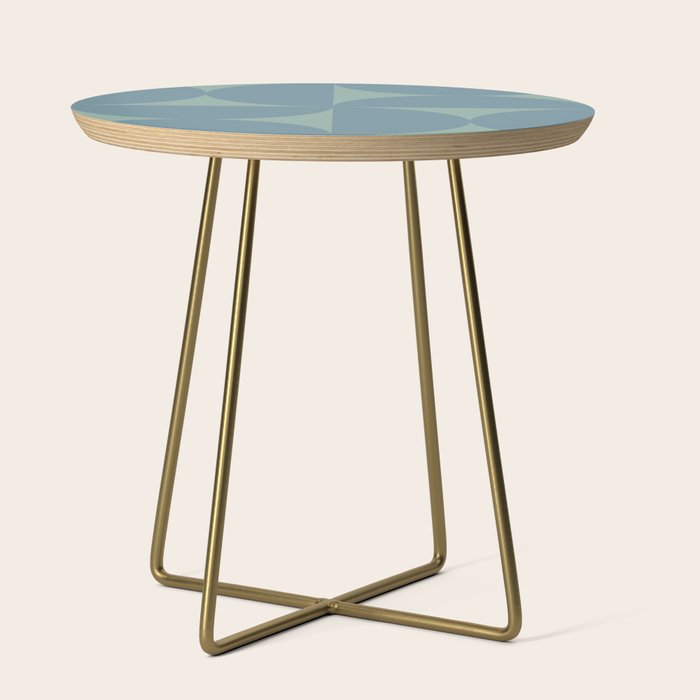 Bauhaus Mid Century Modern Geometric V Side Table Gallery Image 1