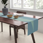Bauhaus Mid Century Modern Geometric V Table Runner Gallery Image 2