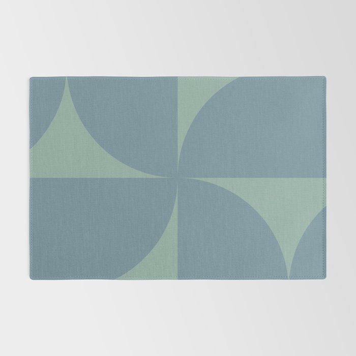 Bauhaus Mid Century Modern Geometric V Rug Gallery Image 2