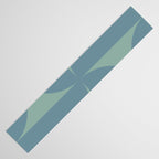 Bauhaus Mid Century Modern Geometric V Table Runner Gallery Image 3