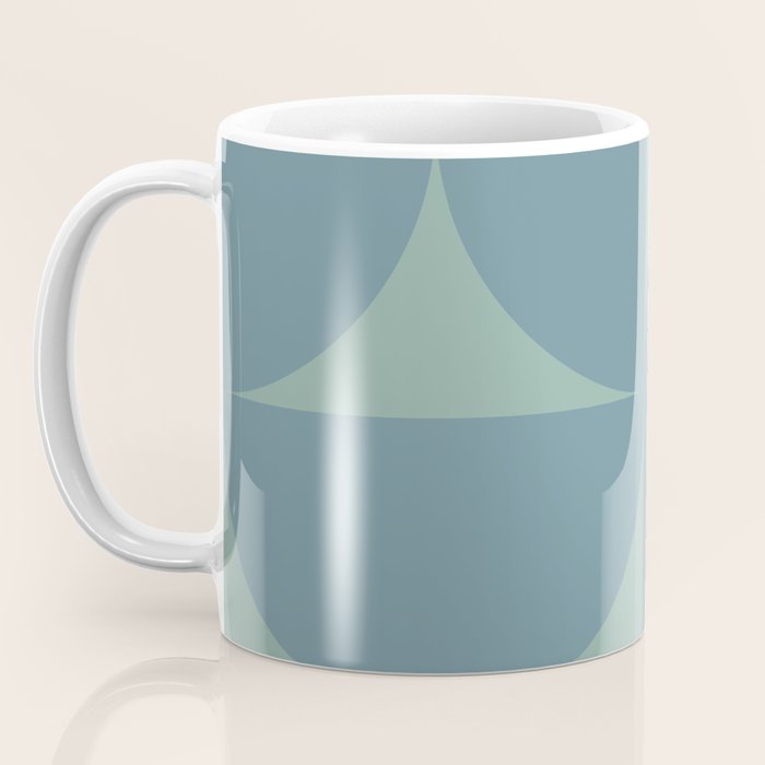Bauhaus Mid Century Modern Geometric V Coffee Mug Gallery Image 3