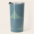 Bauhaus Mid Century Modern Geometric V Travel Mug Gallery Image 3