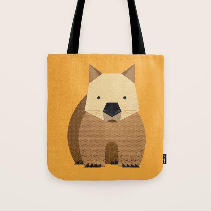Whimsy Wombat Tote Bag Gallery Image 1