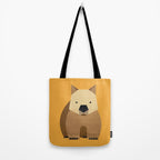 Whimsy Wombat Tote Bag Gallery Image 2