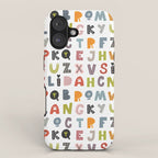 Decorative Alphabet iPhone Case Gallery Image 1