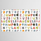 Decorative Alphabet Tablecloth Gallery Image 2