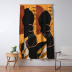Tropical Girl 35 Window Curtain Gallery Image 5