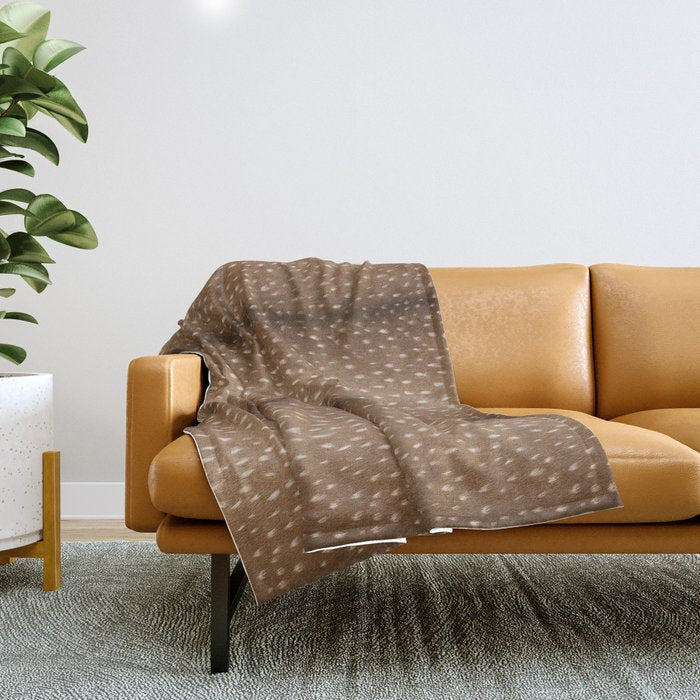 Deer Hide Throw Blanket Gallery Image 1