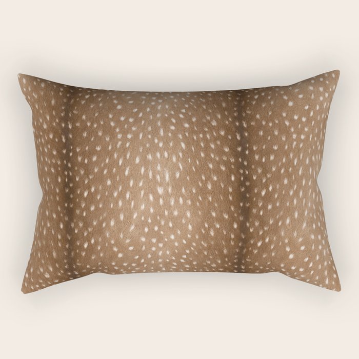 Deer Hide Rectangular Pillow Gallery Image 1