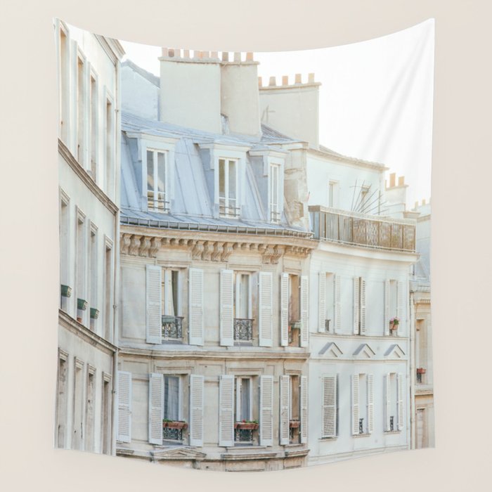 Montmartre Sunrise - Paris Travel Photography Wall Tapestry Gallery Image 4