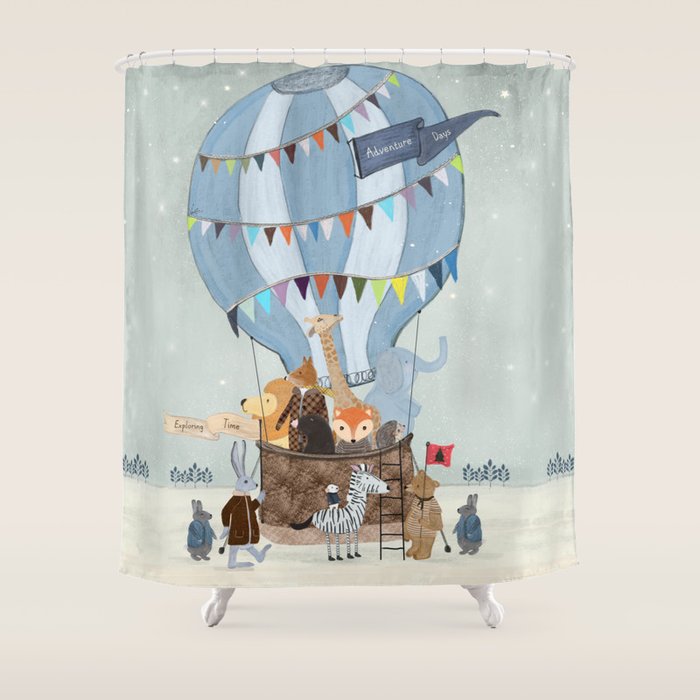 little adventure days Shower Curtain Gallery Image 1