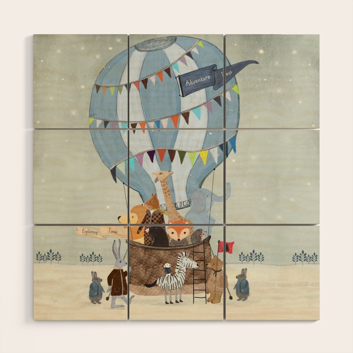 little adventure days Wood Wall Art Gallery Image 1