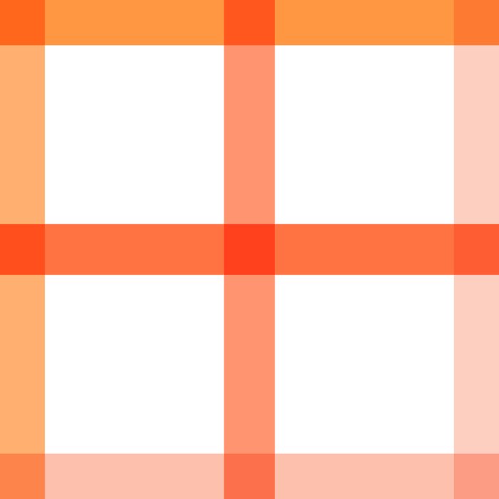 Retro Peachy Pink Summer Check Pattern Coffee Mug Gallery Image 2