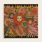 Rainbow In The Fernbed Wood Wall Art Gallery Image 1