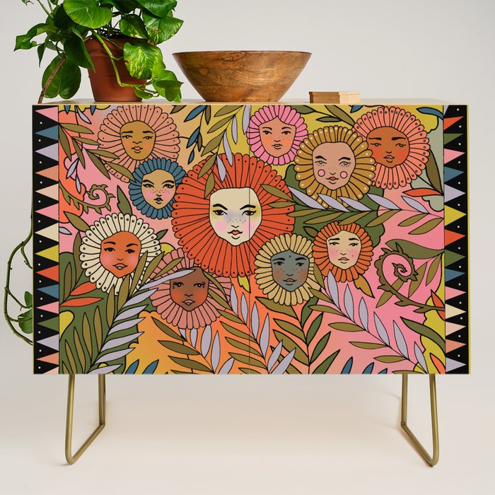 Rainbow In The Fernbed Credenza Gallery Image 1