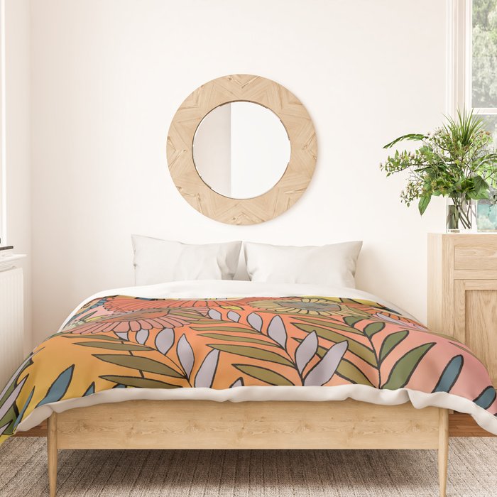 Rainbow In The Fernbed Duvet Cover Gallery Image 3