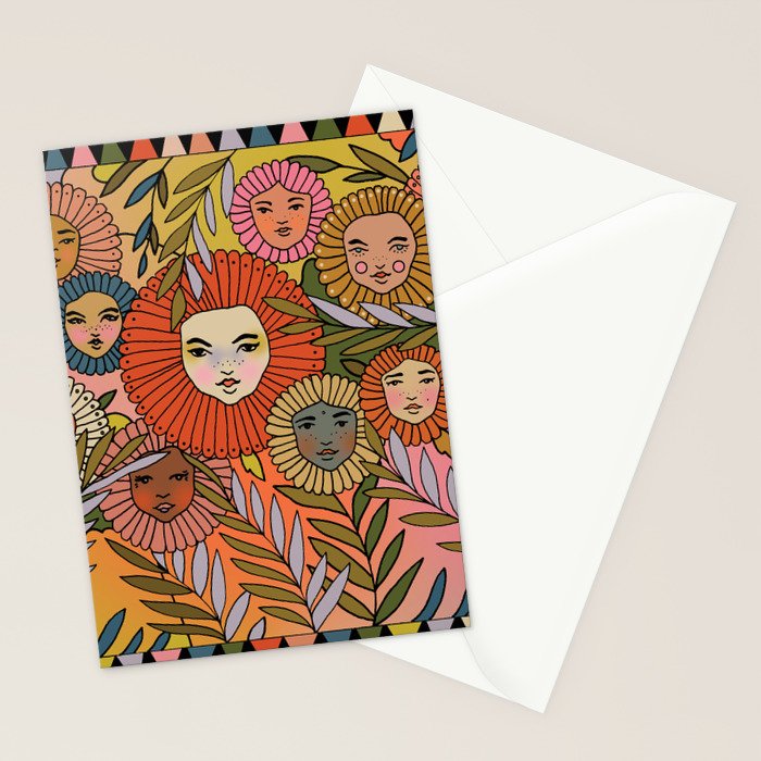 Rainbow In The Fernbed Stationery Card Gallery Image 2