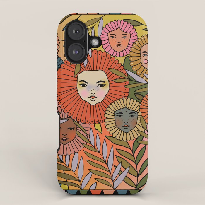 Rainbow In The Fernbed iPhone Case Gallery Image 1