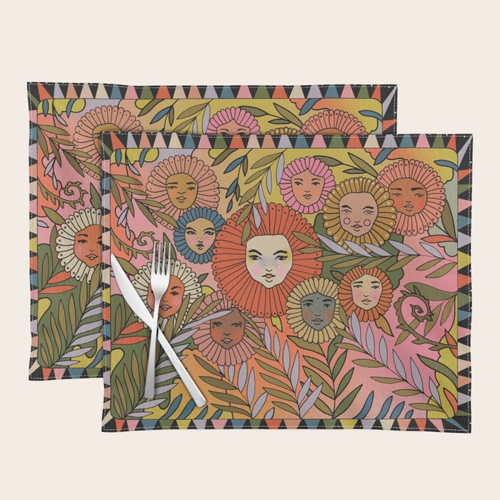 Rainbow In The Fernbed Placemat Gallery Image 1