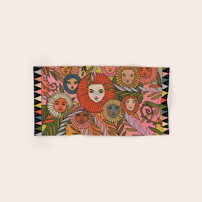 Rainbow In The Fernbed Bath Towel Gallery Image 1