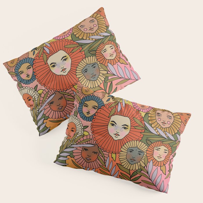 Rainbow In The Fernbed Pillow Sham Gallery Image 1