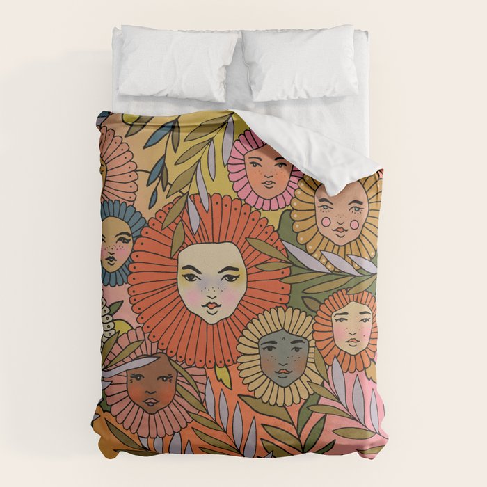 Rainbow In The Fernbed Duvet Cover Gallery Image 6