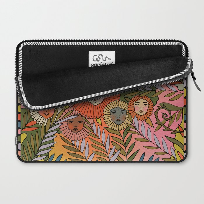 Rainbow In The Fernbed Laptop Sleeve Gallery Image 2