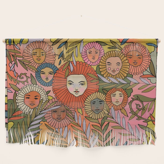 Rainbow In The Fernbed Wall Hanging Gallery Image 1