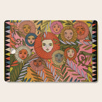 Rainbow In The Fernbed Cutting Board Gallery Image 1