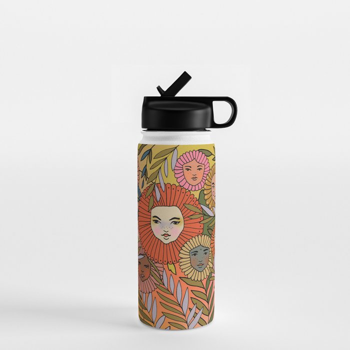 Rainbow In The Fernbed Water Bottle Gallery Image 1
