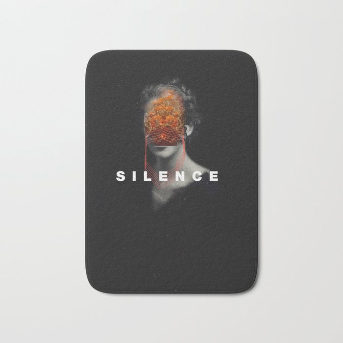 Silence Bath Mat Gallery Image 1