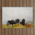 Group of Trees Outdoor Rug Gallery Image 1