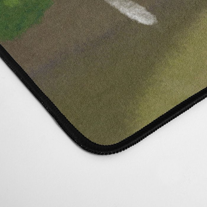 Kitty on a rainy day Desk Mat Gallery Image 4