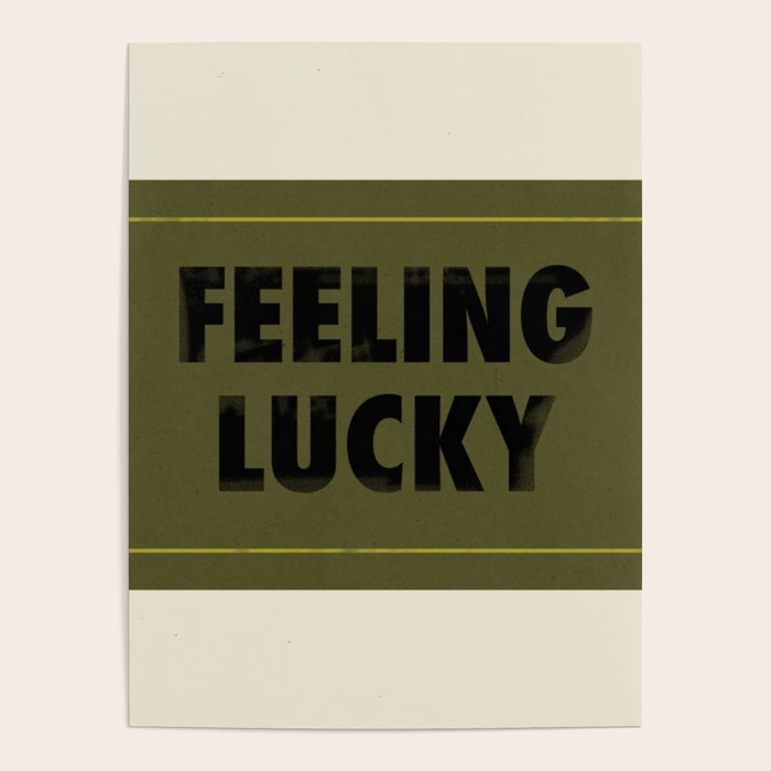 Feeling Lucky Poster Gallery Image 4