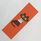 Fitz - Preppy cat Yoga Mat Gallery Image 1