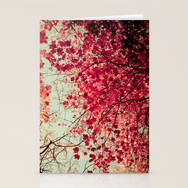 Autumn Inkblot Stationery Card Gallery Image 2
