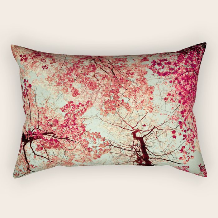Autumn Inkblot Rectangular Pillow Gallery Image 2
